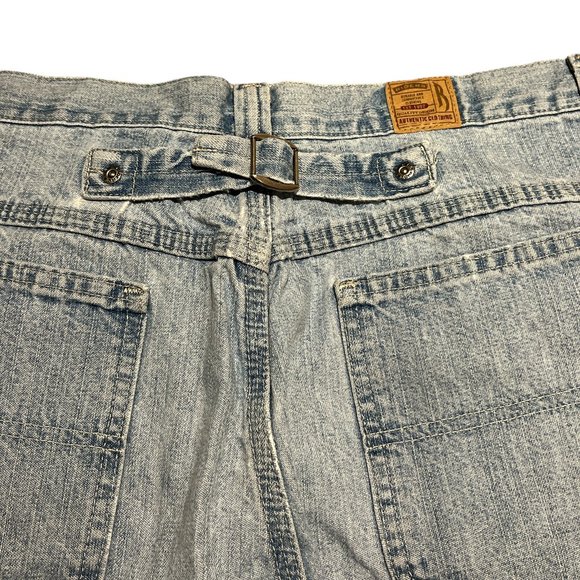 RIDERS BY LEE Jeans Lt Wash 34" Waist Length 39 1/2" Mom Style High Waist - Picture 7 of 16